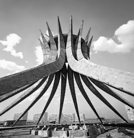 Marcel Gautherot, Kathedrale Metropolitan N. Sra. whrend des Baus, 1960