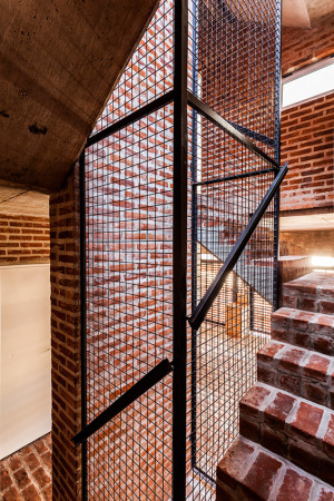 Wohnhaus, Backstein, estudiotrama, arqtipo, Buenos Aires, Argentinien