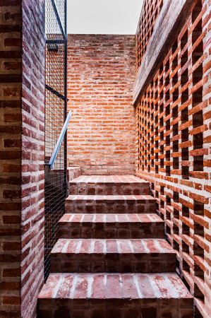 Wohnhaus, Backstein, estudiotrama, arqtipo, Buenos Aires, Argentinien