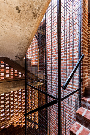 Wohnhaus, Backstein, estudiotrama, arqtipo, Buenos Aires, Argentinien