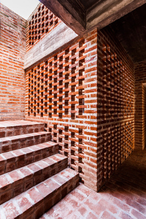 Wohnhaus, Backstein, estudiotrama, arqtipo, Buenos Aires, Argentinien