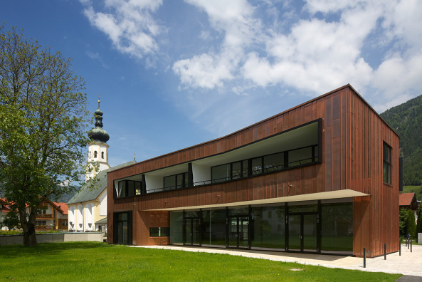 Pfarrhaus, Erl, Tirol, sterreich, Passionsspiele, umfeld architectural environment, Kupferhlle