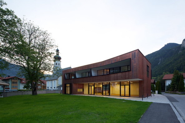 Pfarrhaus, Erl, Tirol, sterreich, Passionsspiele, umfeld architectural environment, Kupferhlle