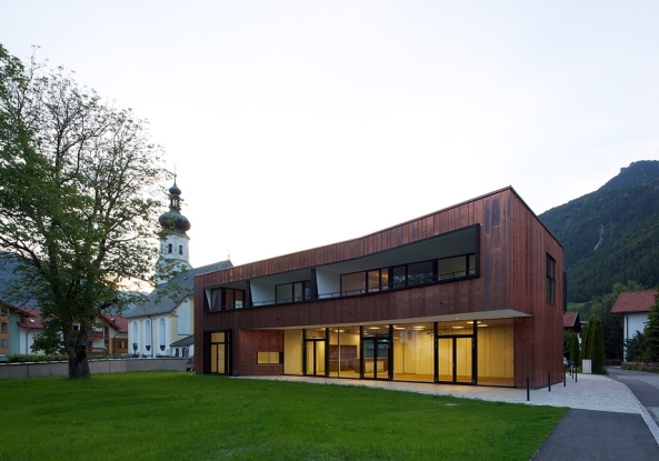 Pfarrhaus, Erl, Tirol, sterreich, Passionsspiele, umfeld architectural environment, Kupferhlle