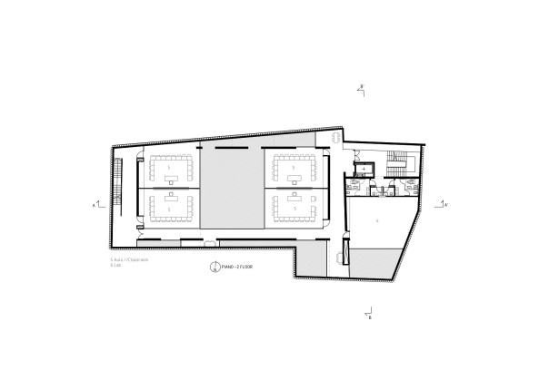Schule, Erweiterungsbau, Bozen, Cleaa Claudio Luchin & architetti associati