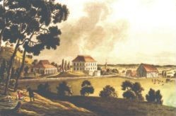 Schloss Freienwalde um 1800