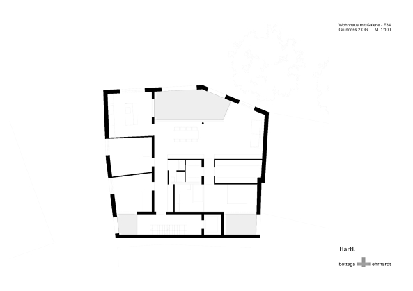 Wohnhaus mit Galerie, Ulm, Fischergasse, Bottega Ehrhardt, Hartl