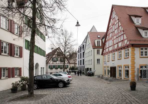Wohnhaus mit Galerie, Ulm, Fischergasse, Bottega Ehrhardt, Hartl