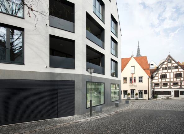 Wohnhaus mit Galerie, Ulm, Fischergasse, Bottega Ehrhardt, Hartl