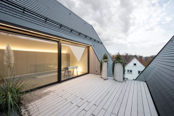 Wohnhaus mit Galerie, Ulm, Fischergasse, Bottega Ehrhardt, Hartl