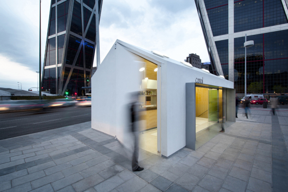 Kiosk, Bar, LG arquitectos, Madrid, Spanien