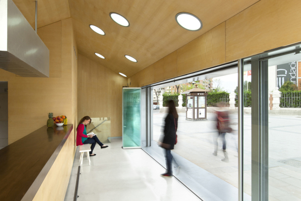 Kiosk, Bar, LG arquitectos, Madrid, Spanien