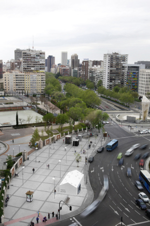 Kiosk, Bar, LG arquitectos, Madrid, Spanien
