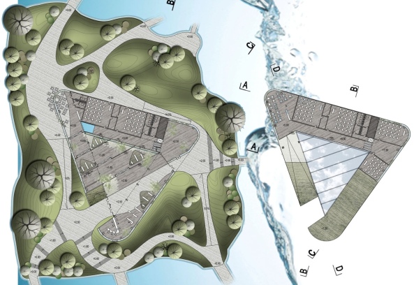 Xixi Park, Wetland Park, Besucherzentrum, RhineScheme Architekten, Westsee, Hangzhous, ifes, SunLay Design, Leed Award Platin