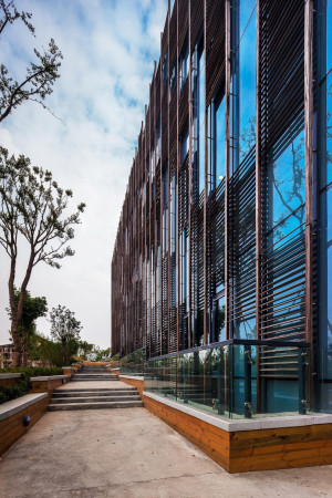 Xixi Park, Wetland Park, Besucherzentrum, RhineScheme Architekten, Westsee, Hangzhous, ifes, SunLay Design, Leed Award Platin