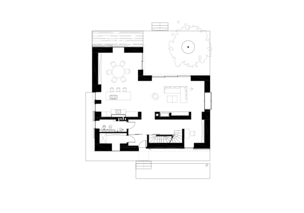 100 Prozent Haus; Polen; Breslau; KMA Kabarowski Misura Architekten; Umbau; 20er Jahre Haus; Einfamilienhaus