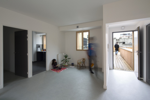 sozialer Wohungsbau, Paris, Holzbau, KOZ architectes