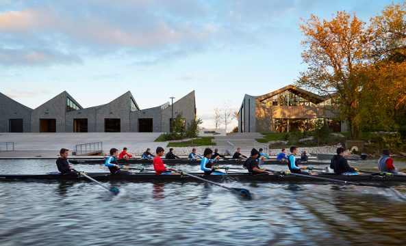 Studio Gang Architectes, Chicago, Clark Park, Chicago Rowing Foundation, Ruderclub in Chicago, Jeanne Gang, Holz, Fachwerk