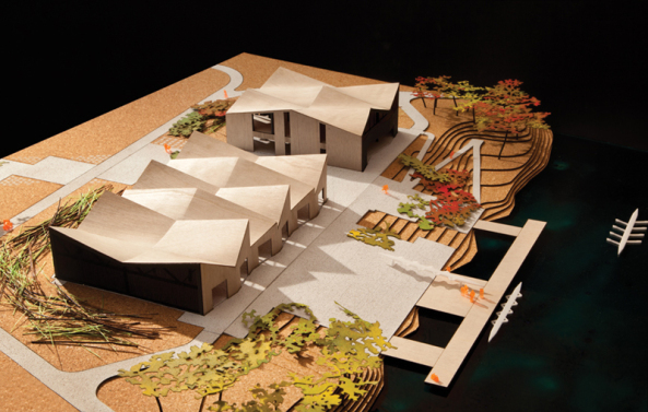 Studio Gang Architectes, Chicago, Clark Park, Chicago Rowing Foundation, Ruderclub in Chicago, Jeanne Gang, Holz, Fachwerk