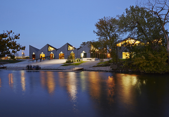 Studio Gang Architectes, Chicago, Clark Park, Chicago Rowing Foundation, Ruderclub in Chicago, Jeanne Gang, Holz, Fachwerk