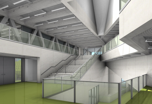 Raumzeit Architekten, Richtfest fr Hrsaalzentrum in Kassel, Hrsaal Campus Center, Uni Kassel