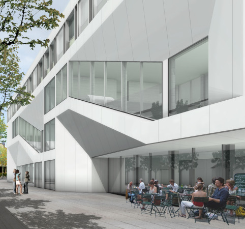 Raumzeit Architekten, Richtfest fr Hrsaalzentrum in Kassel, Hrsaal Campus Center, Uni Kassel