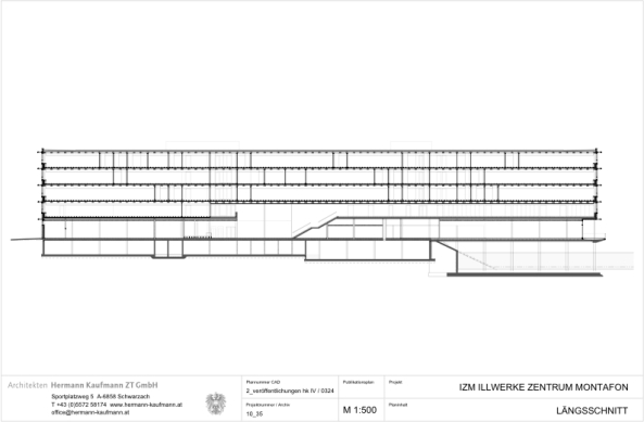 B�rohaus, Verwaltung, nachhaltiges Bauen, Hermann Kaufmann Architekten, Vandans, Vorarlberg, �sterreich, Illwerke, Wasserkraftwerk