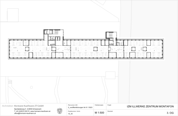 B�rohaus, Verwaltung, nachhaltiges Bauen, Hermann Kaufmann Architekten, Vandans, Vorarlberg, �sterreich, Illwerke, Wasserkraftwerk