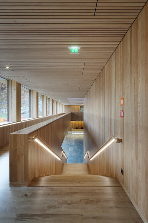 B�rohaus, Verwaltung, nachhaltiges Bauen, Hermann Kaufmann Architekten, Vandans, Vorarlberg, �sterreich, Illwerke, Wasserkraftwerk