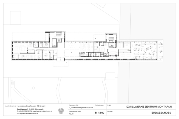 B�rohaus, Verwaltung, nachhaltiges Bauen, Hermann Kaufmann Architekten, Vandans, Vorarlberg, �sterreich, Illwerke, Wasserkraftwerk