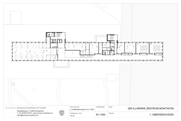 B�rohaus, Verwaltung, nachhaltiges Bauen, Hermann Kaufmann Architekten, Vandans, Vorarlberg, �sterreich, Illwerke, Wasserkraftwerk