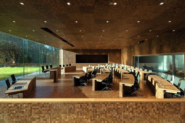 Parlament der deutsch sprechenden Gemeinschaft, Eupen, Belgien, Atelier Kempe Thill