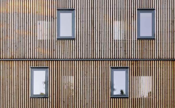 Ithaques, Atelier WRA, Studentenwohnheim, Wohneim, Holzhaus, Holztragwerk, Holzfassade, Gartenhaus, Whild rabbits architecture