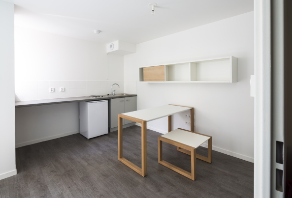 Ithaques, Atelier WRA, Studentenwohnheim, Wohneim, Holzhaus, Holztragwerk, Holzfassade, Gartenhaus, Whild rabbits architecture