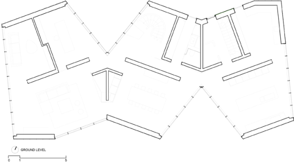 Einfamilienhaus, Kupferfassade, Graux & Baeyens architects, Gent, Belgien