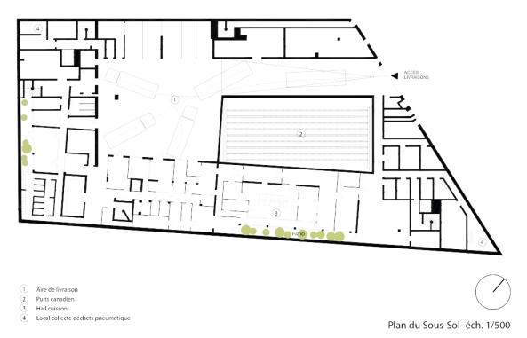 Schule, Wohnheim, Cardinet Chalabre, Paris, Atelier d'Architecture Philas