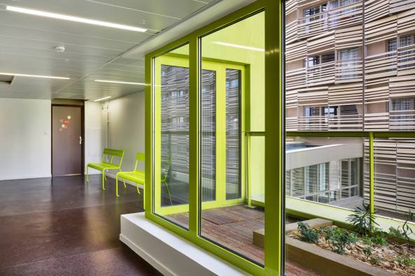 Schule, Wohnheim, Cardinet Chalabre, Paris, Atelier d'Architecture Philas