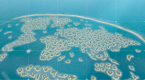 In Dubai wird eine fragmentierte Welt gebaut