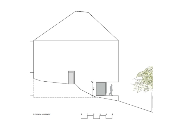 Eduardo Arranz-Bravo, Atelier in Barcelona, Beton, Hang, Wald, Tibidabo, Bauten fr die Kunst, Architekten bauen fr Knstler, Jordi Garces, Malerei, Studio, Knstlerstudio, Arranz Bravo