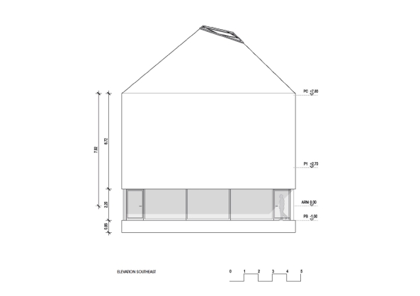 Eduardo Arranz-Bravo, Atelier in Barcelona, Beton, Hang, Wald, Tibidabo, Bauten fr die Kunst, Architekten bauen fr Knstler, Jordi Garces, Malerei, Studio, Knstlerstudio, Arranz Bravo
