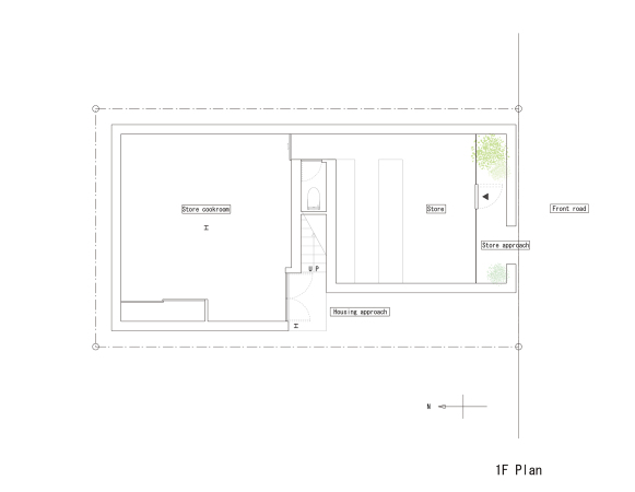 Yuko Nagayama, Yohei Kawashima, Haus in Japan, Hybrid, Hybrid aus Wohnhaus und Konditorei bei Tokio, Yachiyo, Tokio, Wohnen in Japan, Wohnen in Tokio