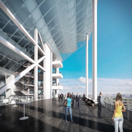 Reforma Towers; Paseo de la Reforma; Richard Meier & Partners; Mexiko Stadt;