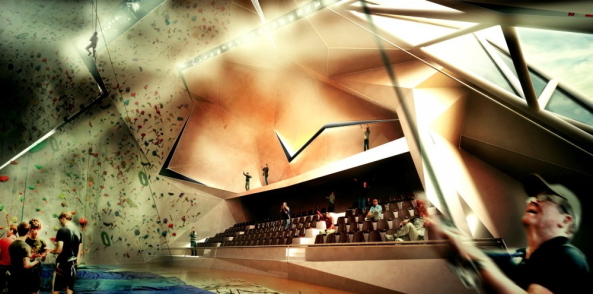 Felsenkletterhalle im Iran, New Wave Architects