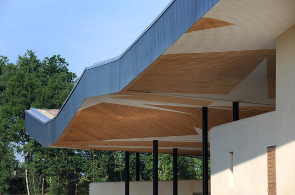 Krematorium, Bestattungszentrum, Friedhof, Dethier Architecture, Erik Dhont, Nicolas Kozakis, Belgien, Welkenraedt