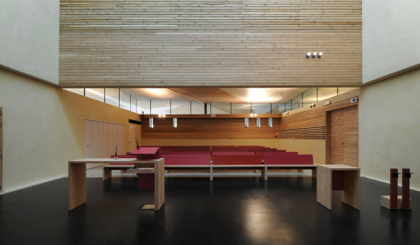 Krematorium, Bestattungszentrum, Friedhof, Dethier Architecture, Erik Dhont, Nicolas Kozakis, Belgien, Welkenraedt