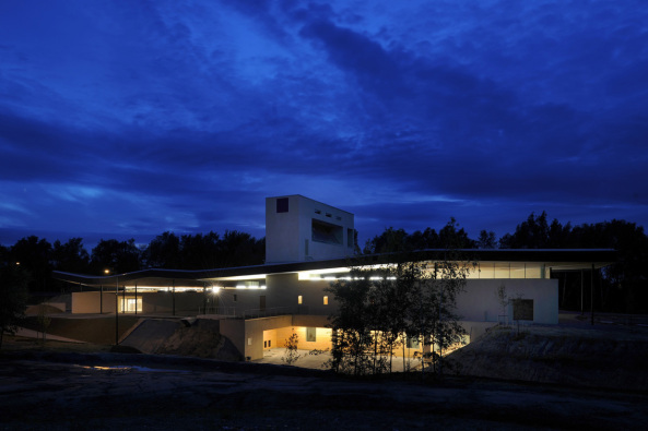 Krematorium, Bestattungszentrum, Friedhof, Dethier Architecture, Erik Dhont, Nicolas Kozakis, Belgien, Welkenraedt