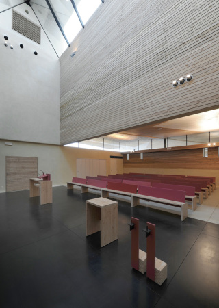 Krematorium, Bestattungszentrum, Friedhof, Dethier Architecture, Erik Dhont, Nicolas Kozakis, Belgien, Welkenraedt