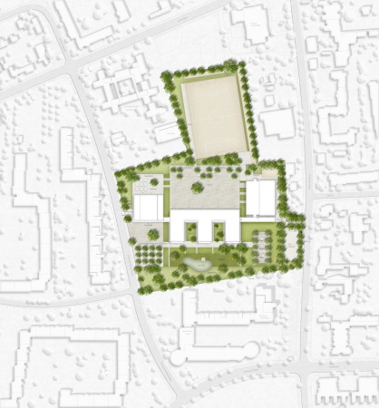 Wettbewerb Leonardo-da-Vinci-Gymnasium, Berlin-Neuklln, Buckow