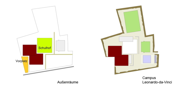 Wettbewerb Leonardo-da-Vinci-Gymnasium, Berlin-Neuklln, Buckow, Huber Staudt