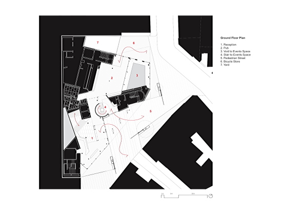 Saw Swee Hock Student Centre, London School of Economics, LSE, ODonnell Tuomey Architects